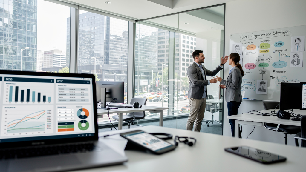 Profil clientèle B2B vs B2C dans le secteur tech